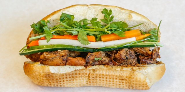 Lemongrass Chicken Banh Mi