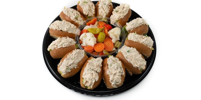 Tuna Salad Finger Roll Platter