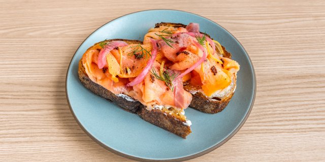 Smoked Salmon Tartine
