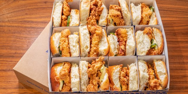 Fried Chicken Sliders