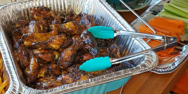 Caribbean-Style Chicken Wings