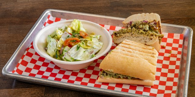 Falafel Veggie Panini