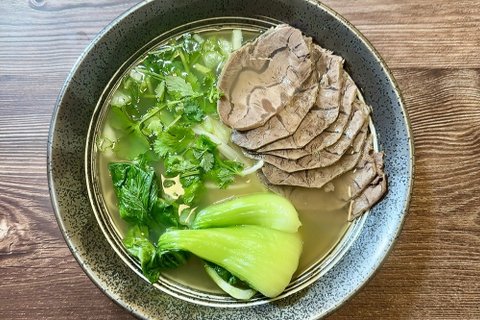 Clear Broth Beef Noodles
