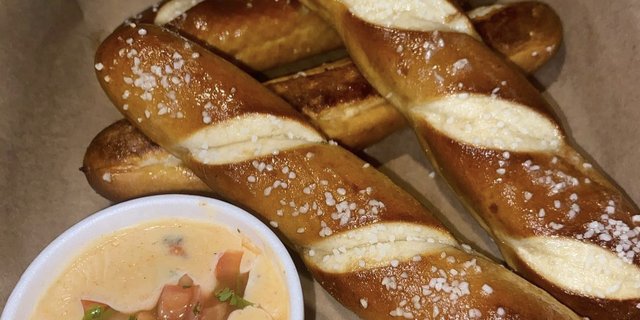 Bavarian Pretzel Stick Platter