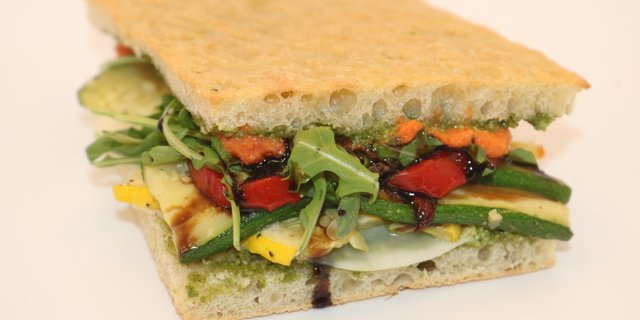 Roasted Veggie Sandwiches