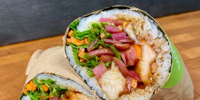 Sesame Chix Burrito