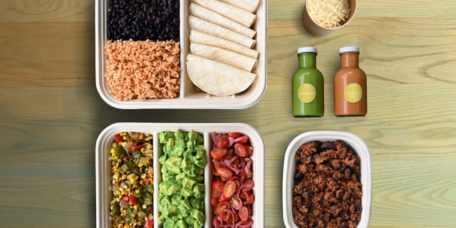 Build-Your-Own Taco Verde Bowl Bar