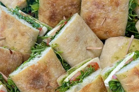 Caprese Subs Tray