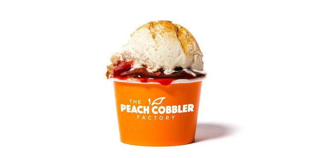 Strawberry Peach Cobbler