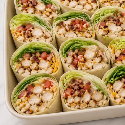Carolina Chicken Wraps