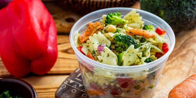Pesto Primavera Pasta Salad