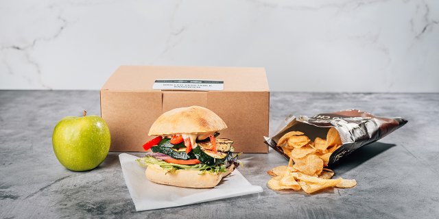 Grilled Vegetable Sandwich Boxed Lunch