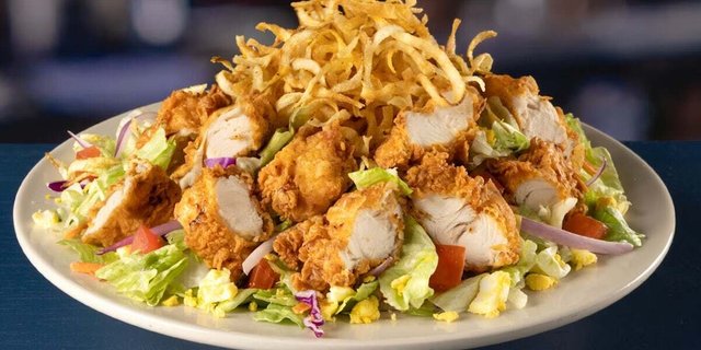 Crispy Chicken Salad