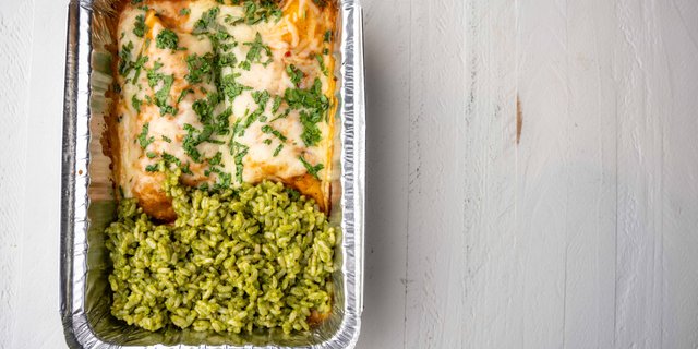 Vegan Black Bean Enchiladas