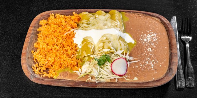 Enchiladas Verdes