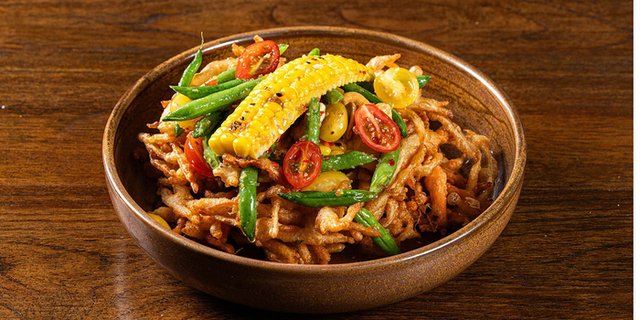 Individual Crispy Papaya Salad