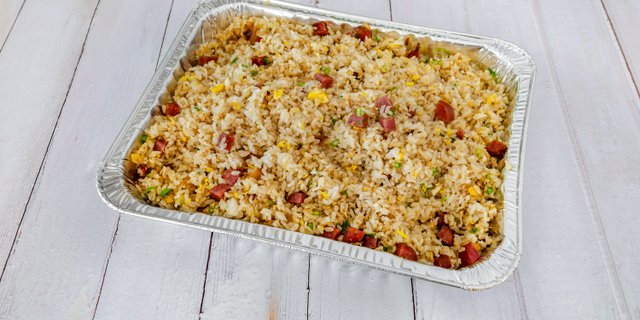 Stir-Fried Rice w/ Sausage