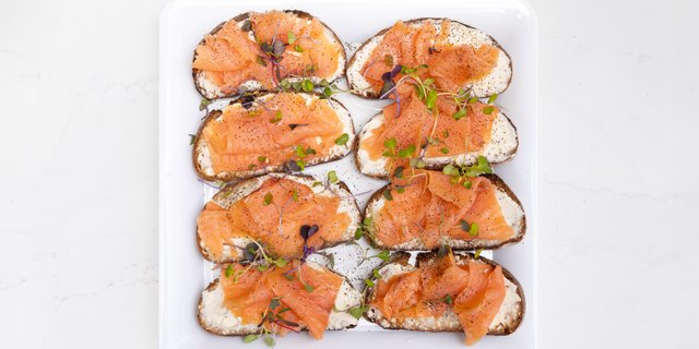 Salmone Toast