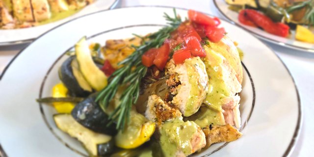 Tuscan Stuffed Chicken