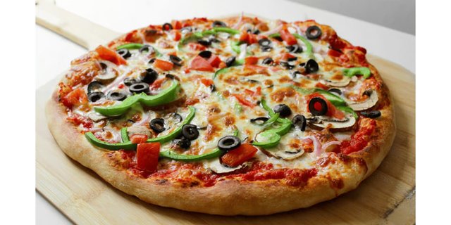 Vegetarian Feast Gourmet Pizza