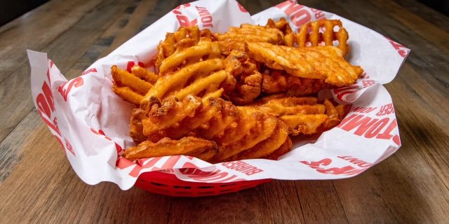 Seasoned Waffle Fries
