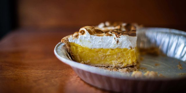 Passionfruit Meringue Pie