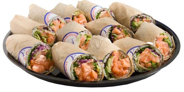 Salmon Burritos