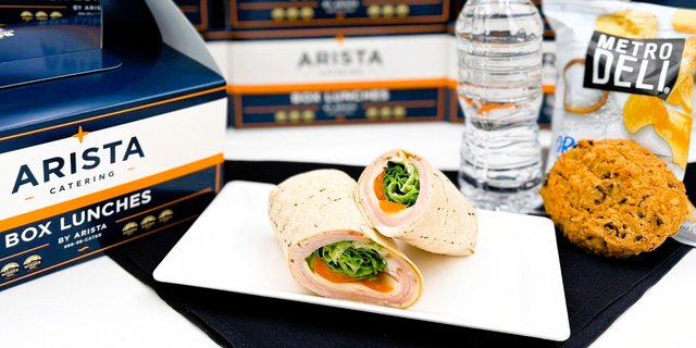 Turkey Provolone Wrap Box