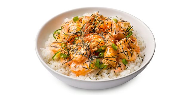 Gluten Free Spicy Shrimp Bowl Combo