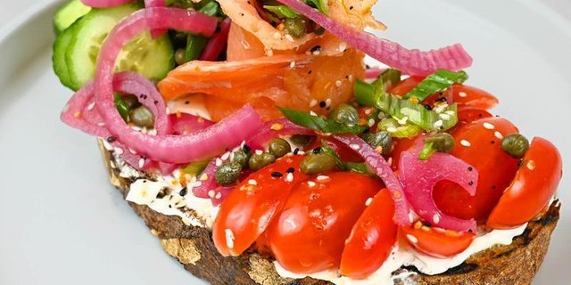 Smoked Salmon Toast