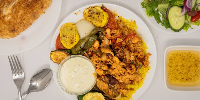 Chicken Shawarma Plate