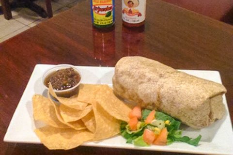 Lamb Gyro Burrito