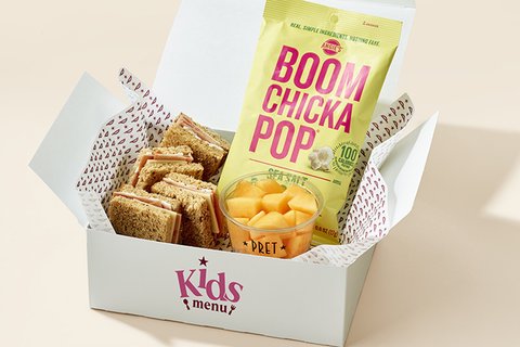 Pret Kid's Turkey & Cheddar Sandwich Lunch Box