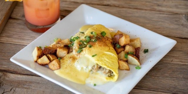 Omelette De Boudin