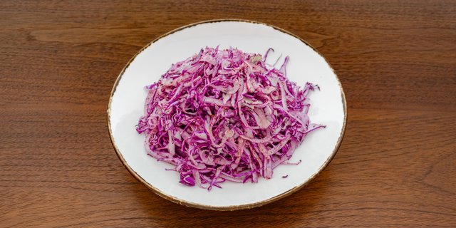 Red Cabbage Slaw Salad