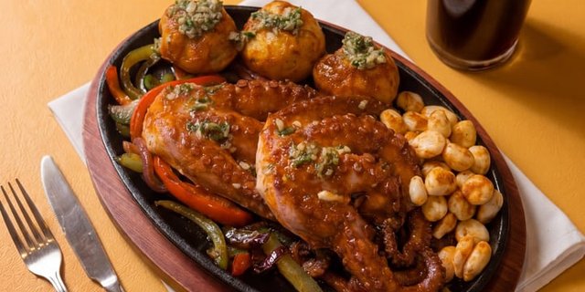 Pulpo A La Parrilla