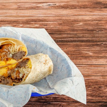 Sausage Breakfast Burrito
