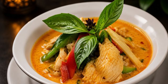 Red Curry w/ Prawns