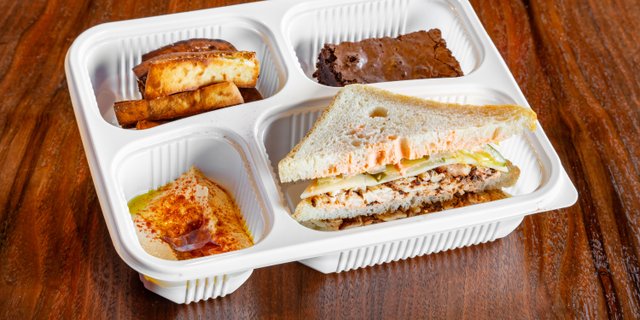 Turkey & Swiss Sandwich Box