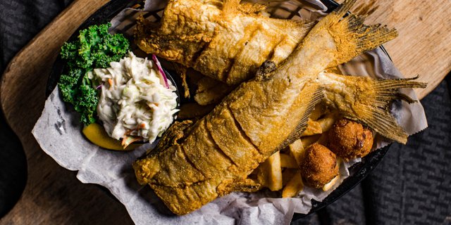 Whole Catfish Boxed Lunch