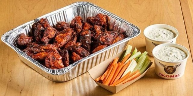 100 Roasted Wings