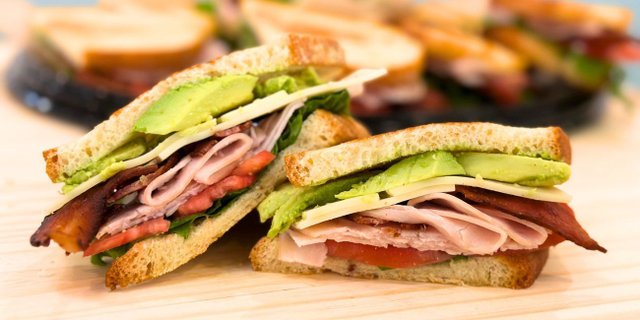 Turkey Avocado BLT Sandwich Tray