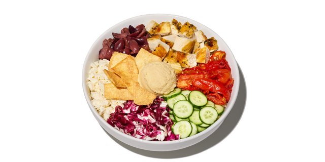 Large Ahh... Greek Out! Grain Bowl