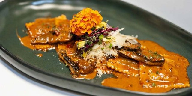Portobello Ravioli Tray