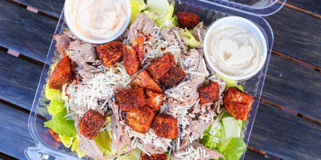 Roast Beef Caesar Salad