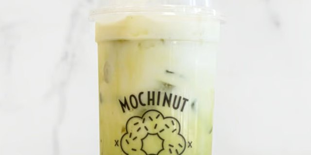 Matcha Coconut Boba Tea