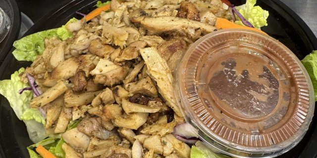 Salad w/ Shawarma