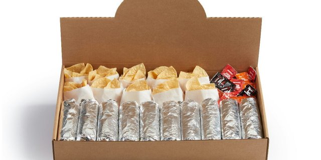 10 Classic Burrito Box