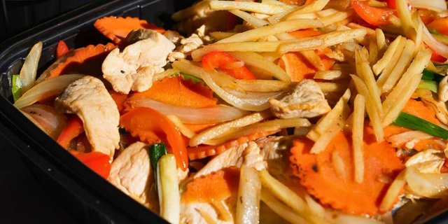 Ginger Chicken Tray