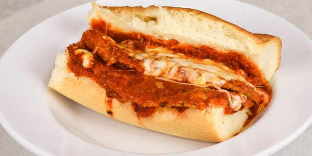 Build-Your-Own Eggplant Parmigiano Sandwich Bar
